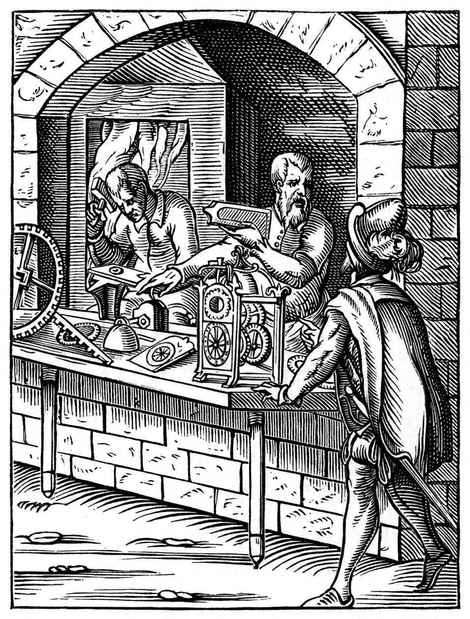 The Clockmaker by Jost Amman