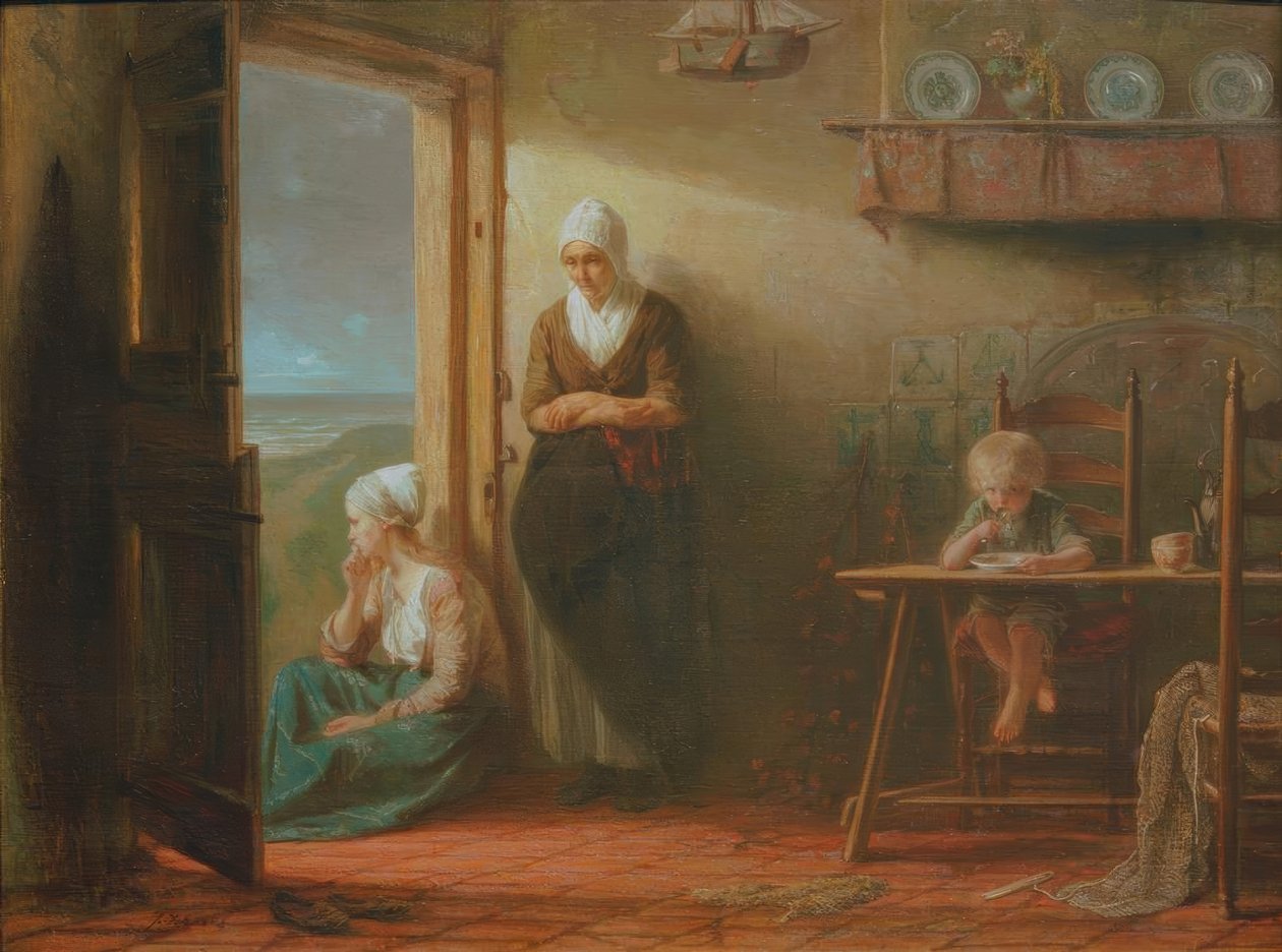 After the Storm by Jozef Israëls