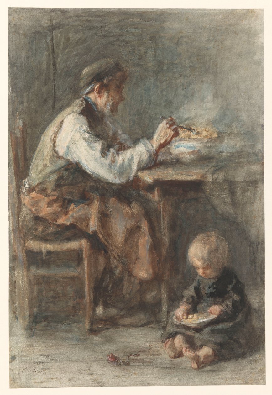 The Shoemaker by Jozef Israëls