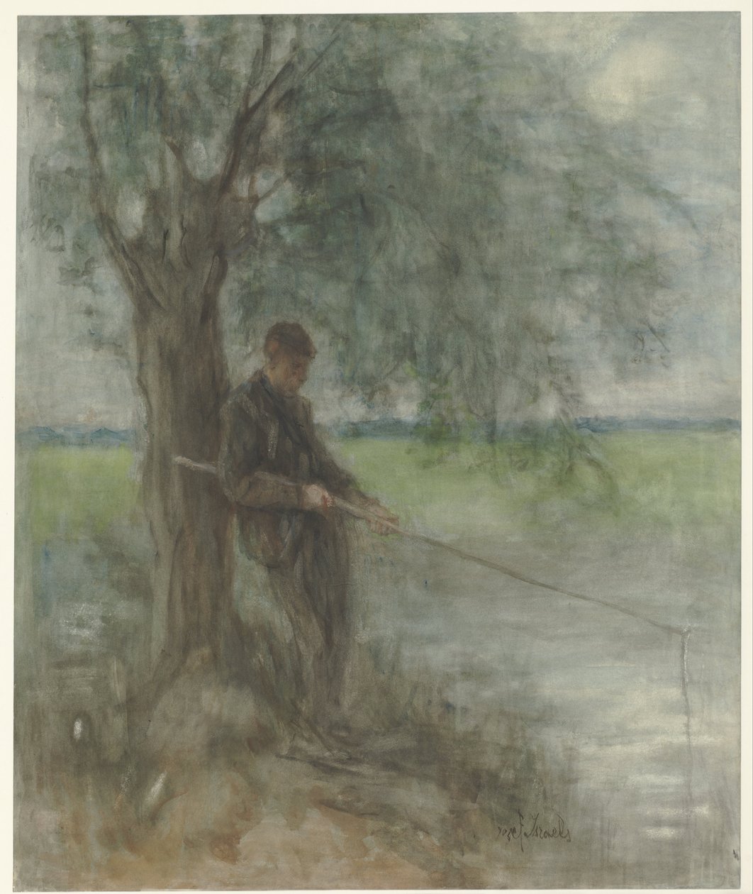 A Fisherman by Jozef Israëls