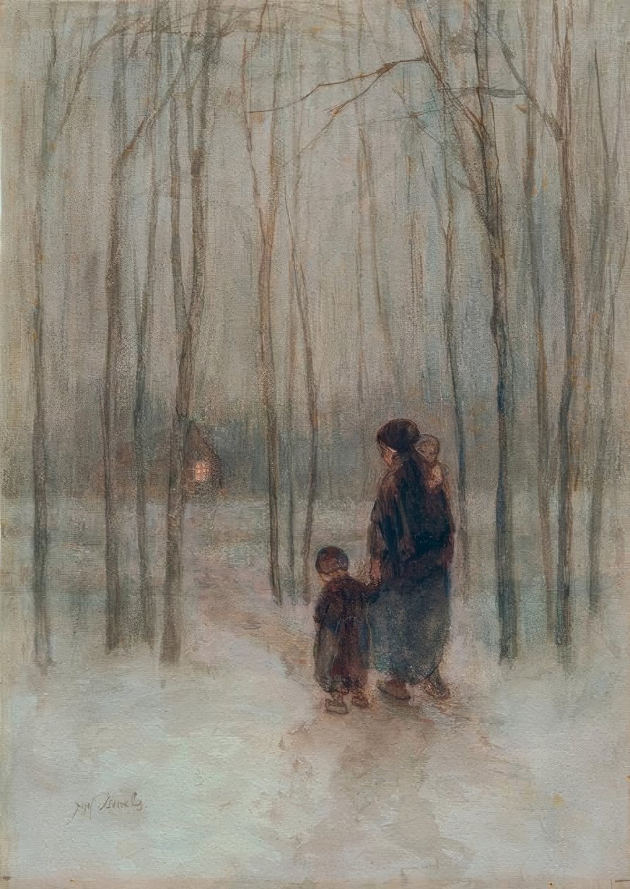 Eventide in the Woods by Jozef Israëls