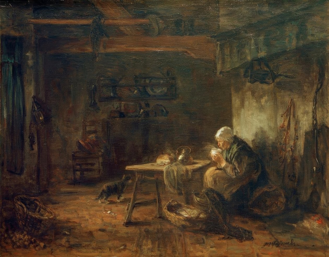 Refreshment by Jozef Israëls