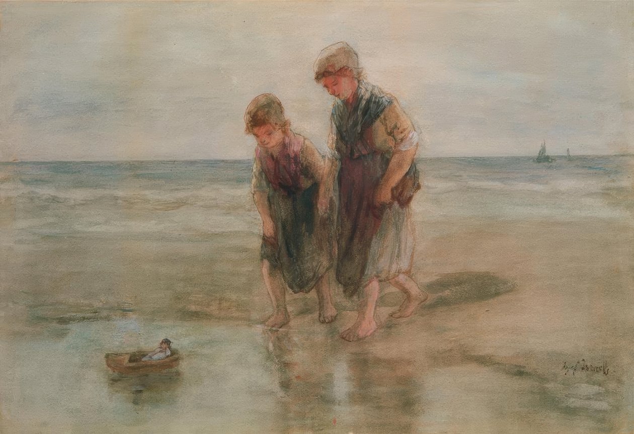 Sailing the Boat by Jozef Israëls