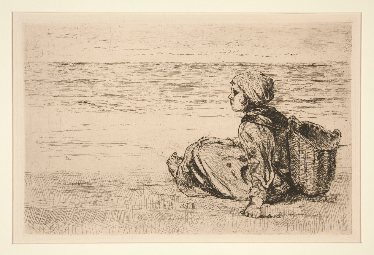 Scheveningen by Jozef Israëls