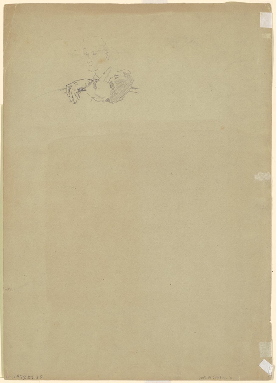 Study of a Farmer by Jr. Enoch Wood Perry