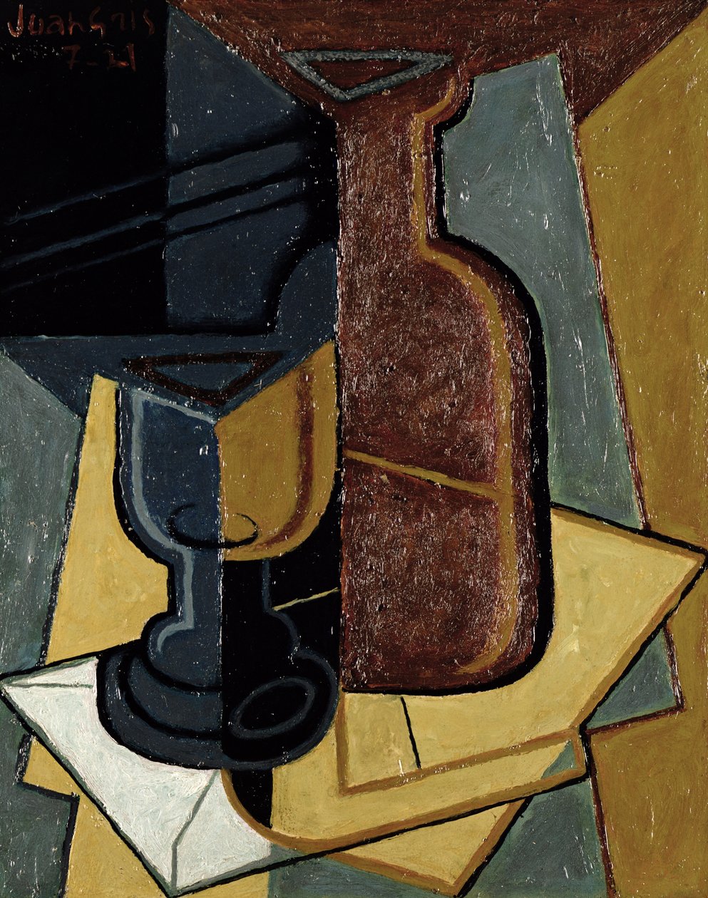 The Letter by Juan Gris