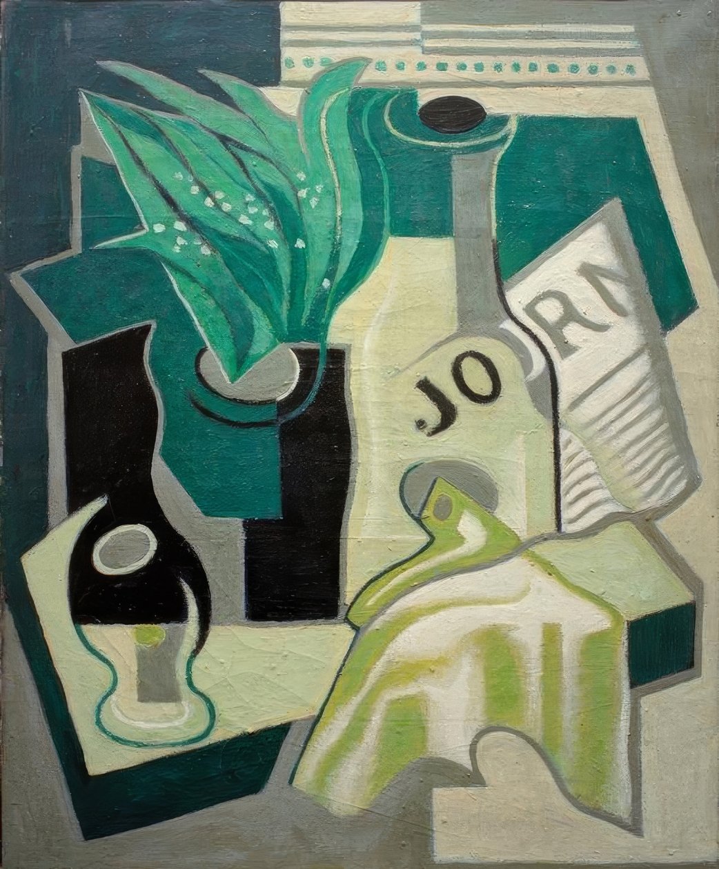 Vase with Lily of the Valley by Juan Gris