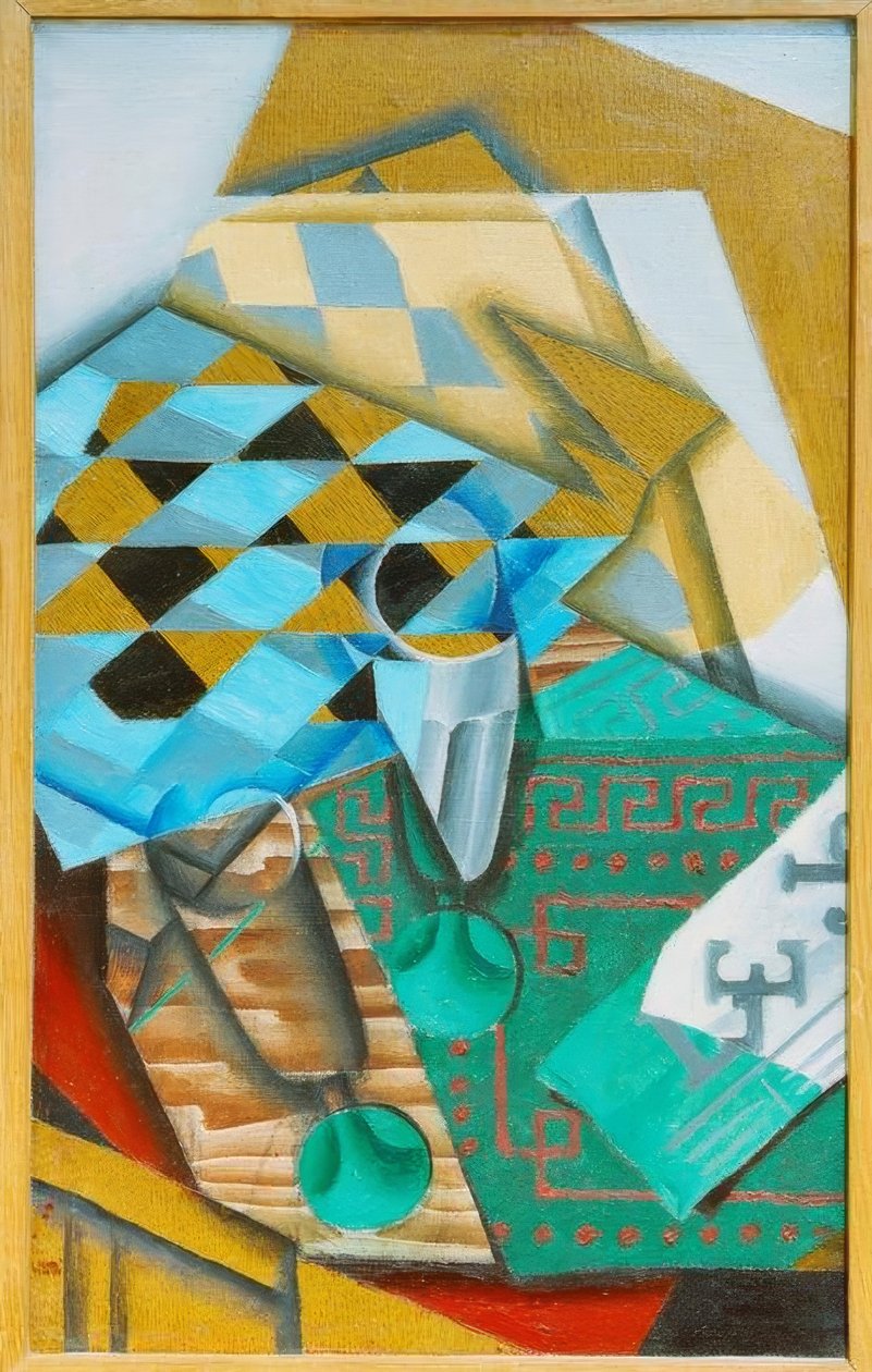 The Chessboard by Juan Gris