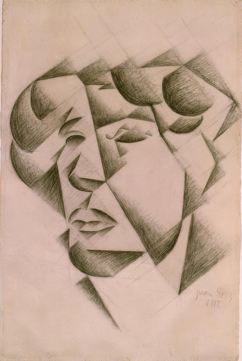 Self-Portrait by Juan Gris