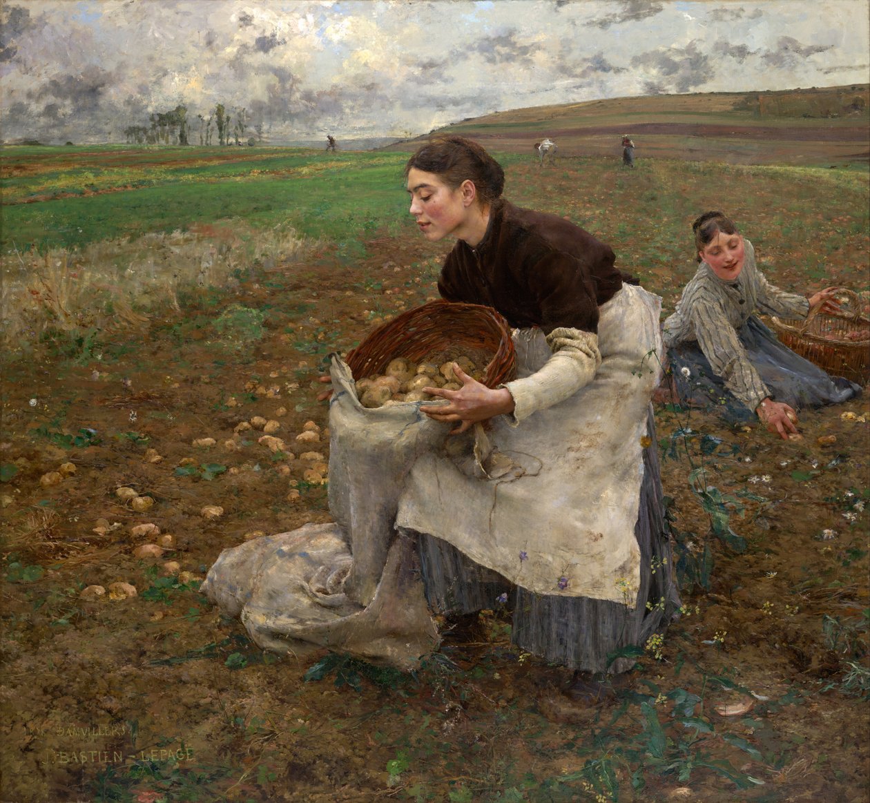 October by Jules Bastien Lepage