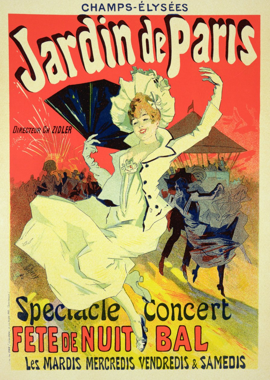 Reproduction of a Poster Advertising the 