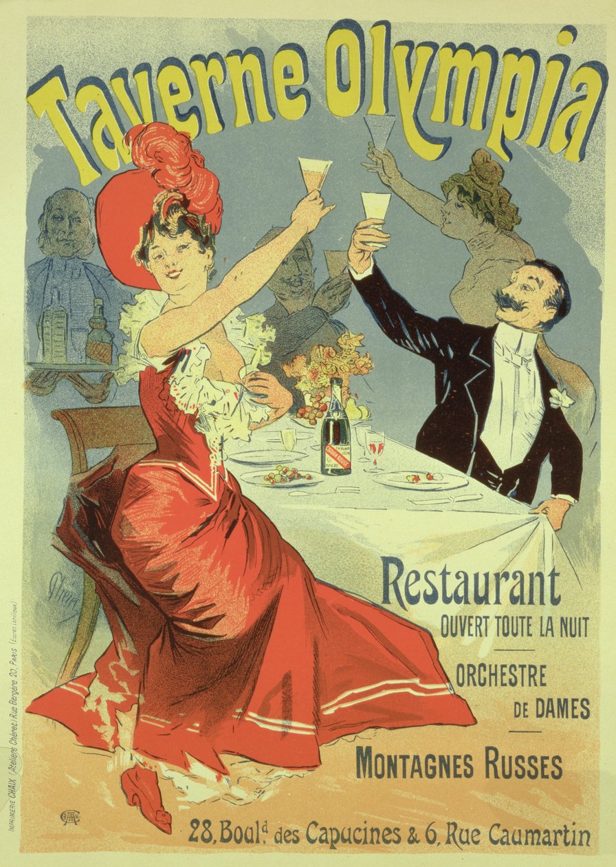 Reproduction of a Poster Advertising the 