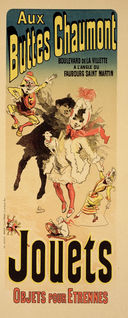 Reproduction of a Poster Advertising the Toyshop 