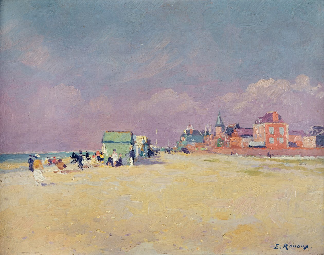 Cayeux-sur-Mer by Jules Ernest Renoux