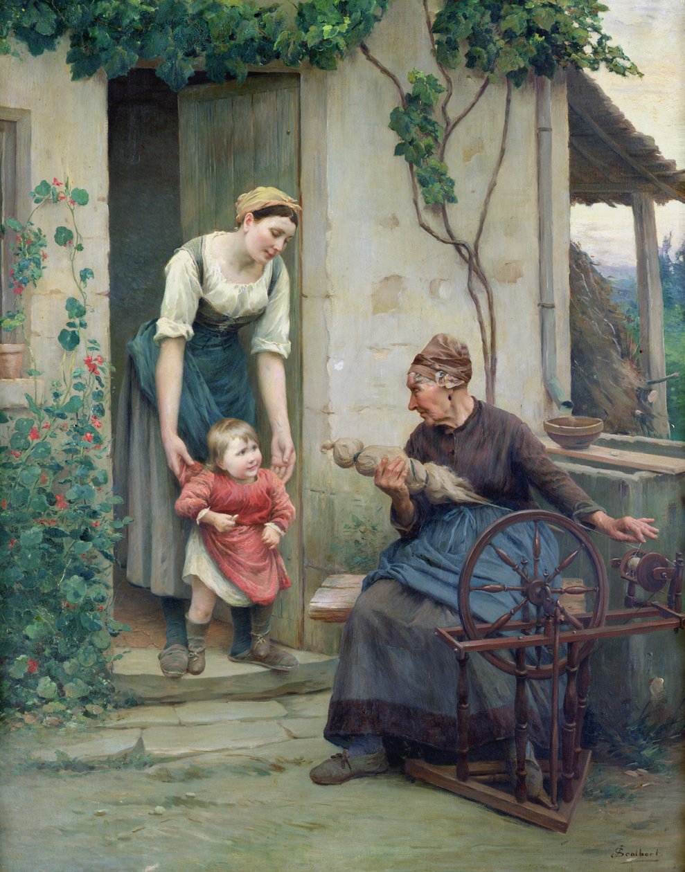The Three Ages by Jules Scalbert