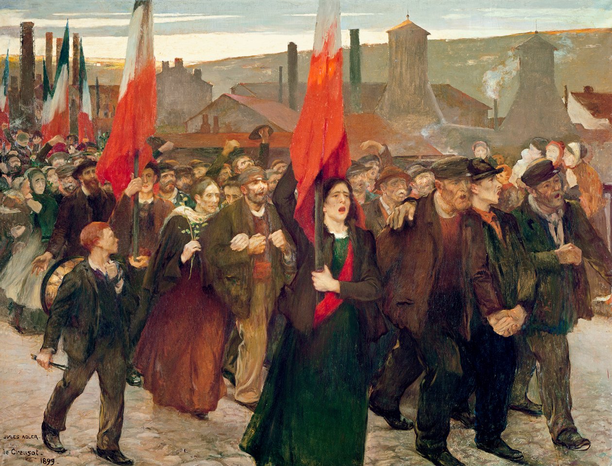 The Strike by Jules Adler