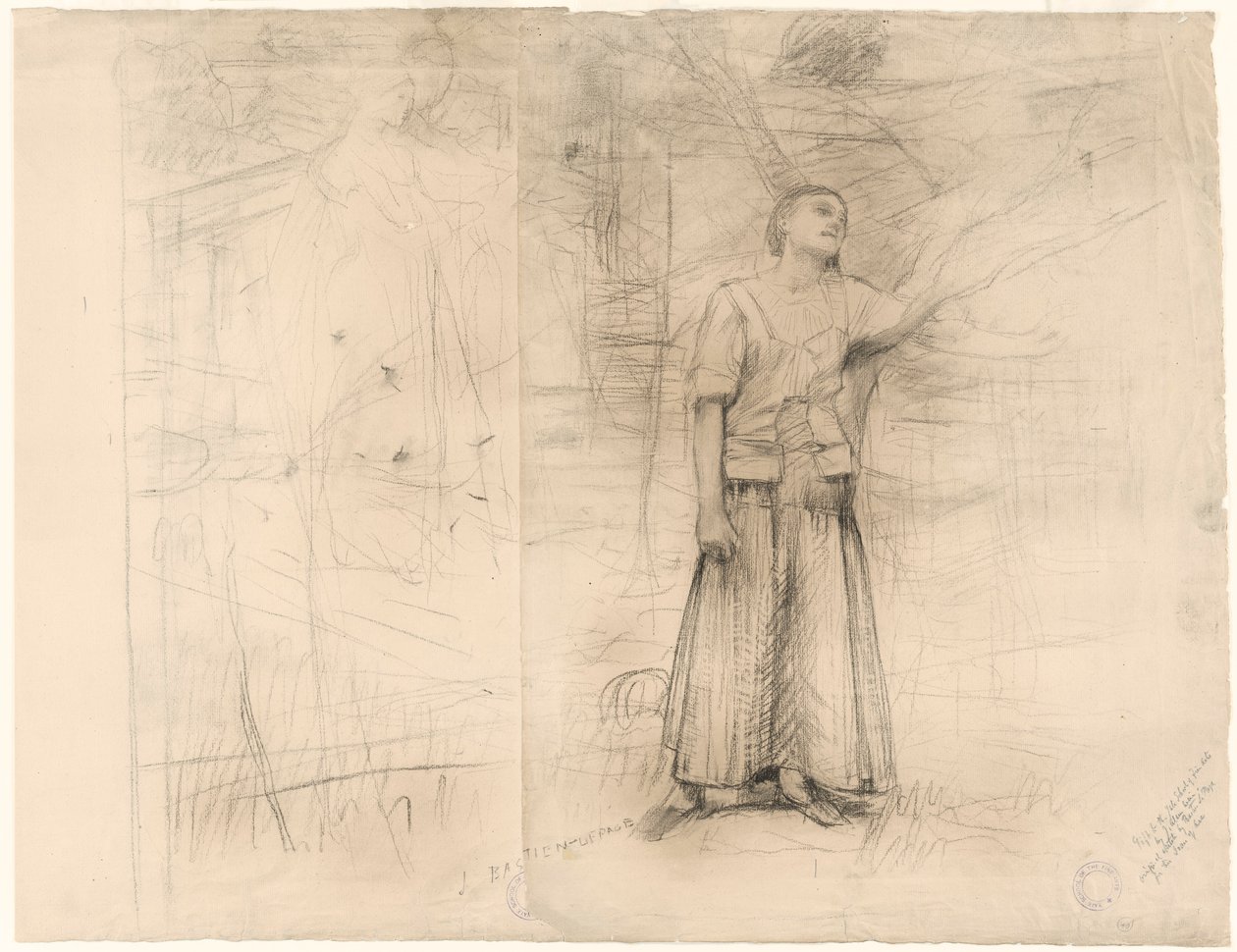 Study for by Jules Bastien Lepage