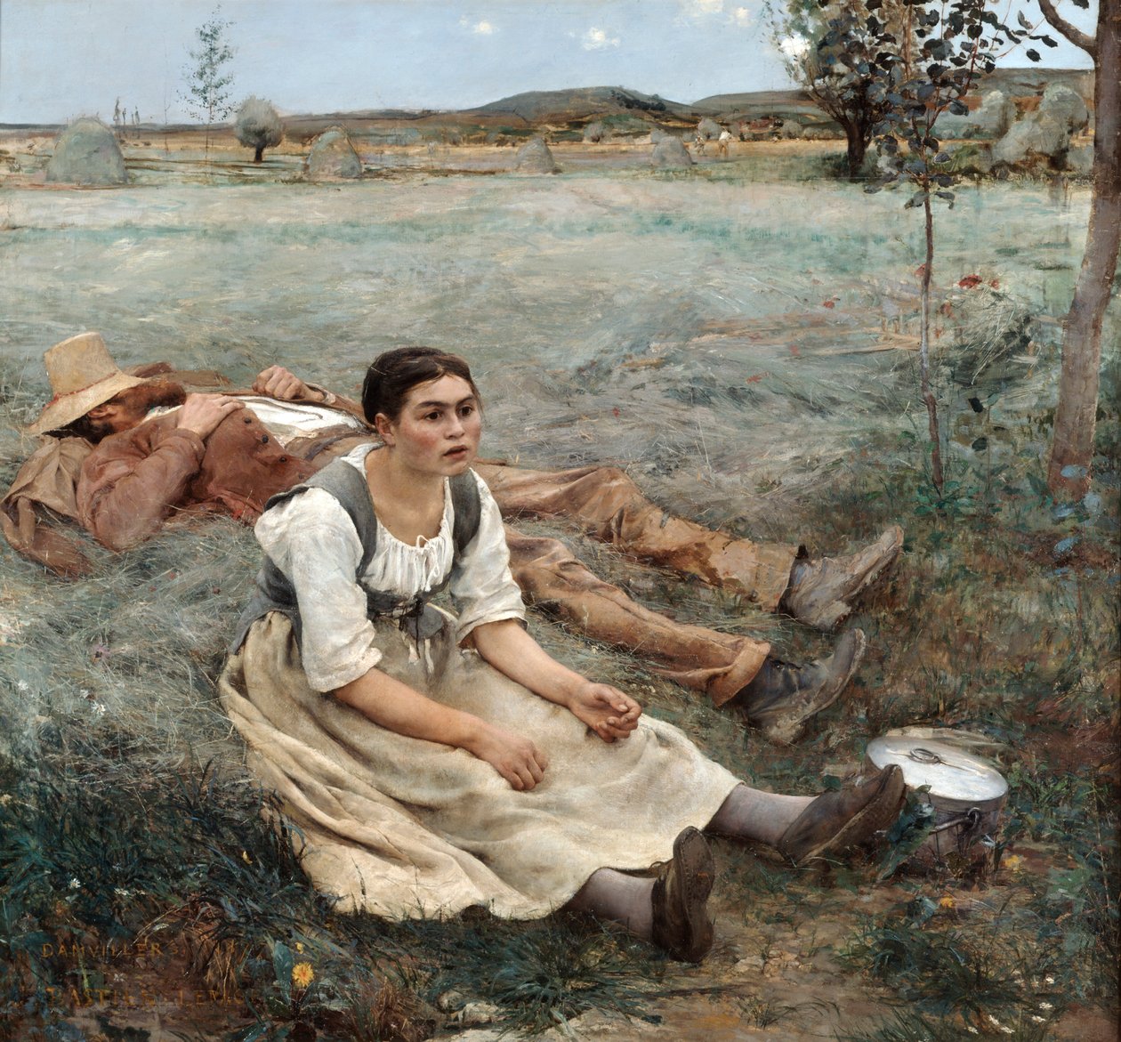 The Haymakers by Jules Bastien Lepage