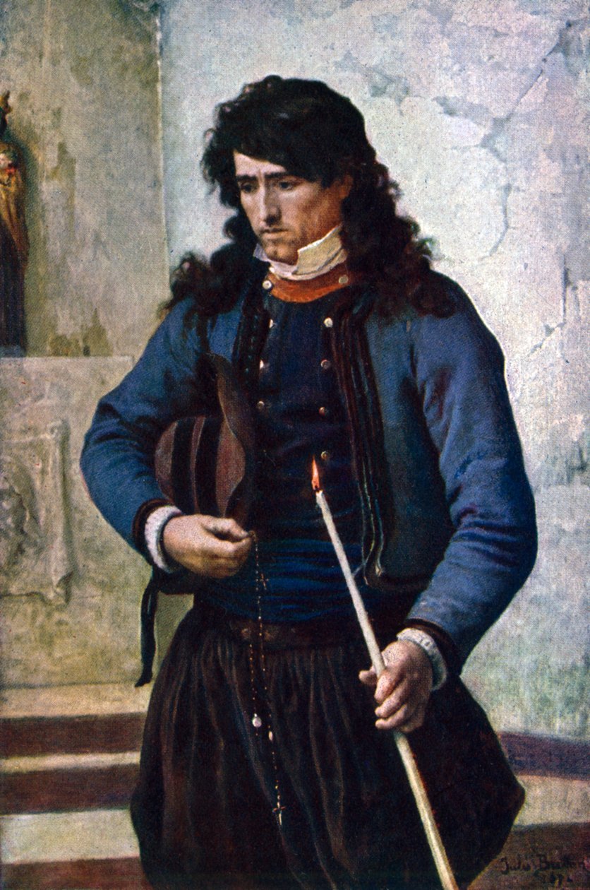 The Communicant by Jules Breton