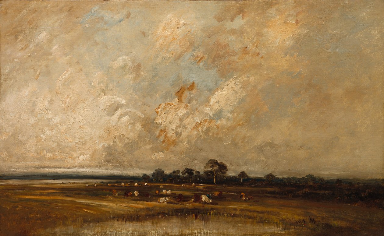 Marshland by Jules Dupré