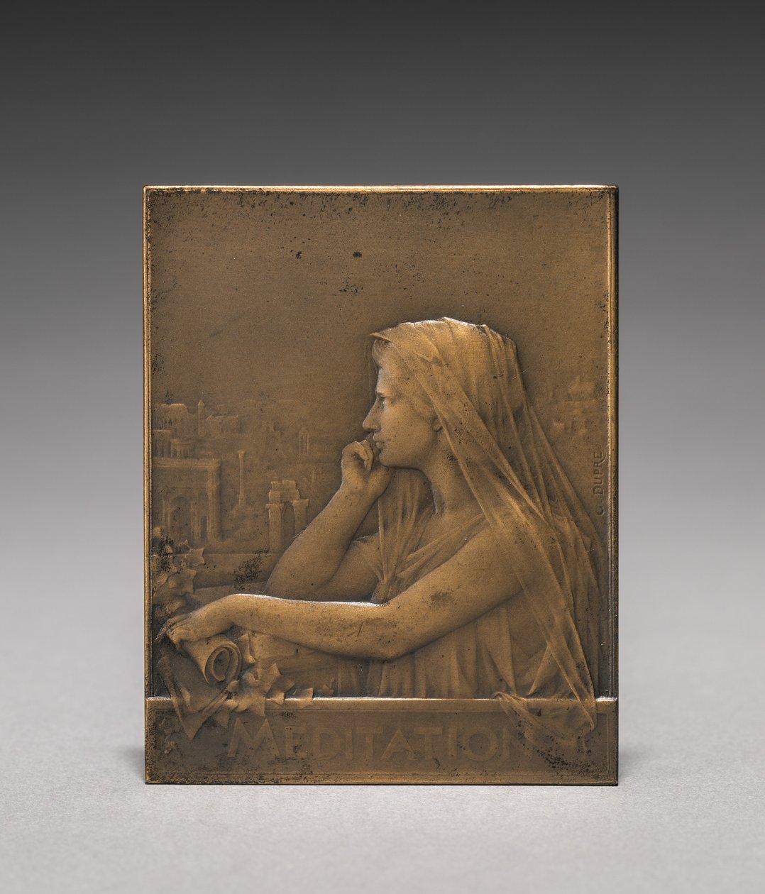 Medallion by Jules Dupré