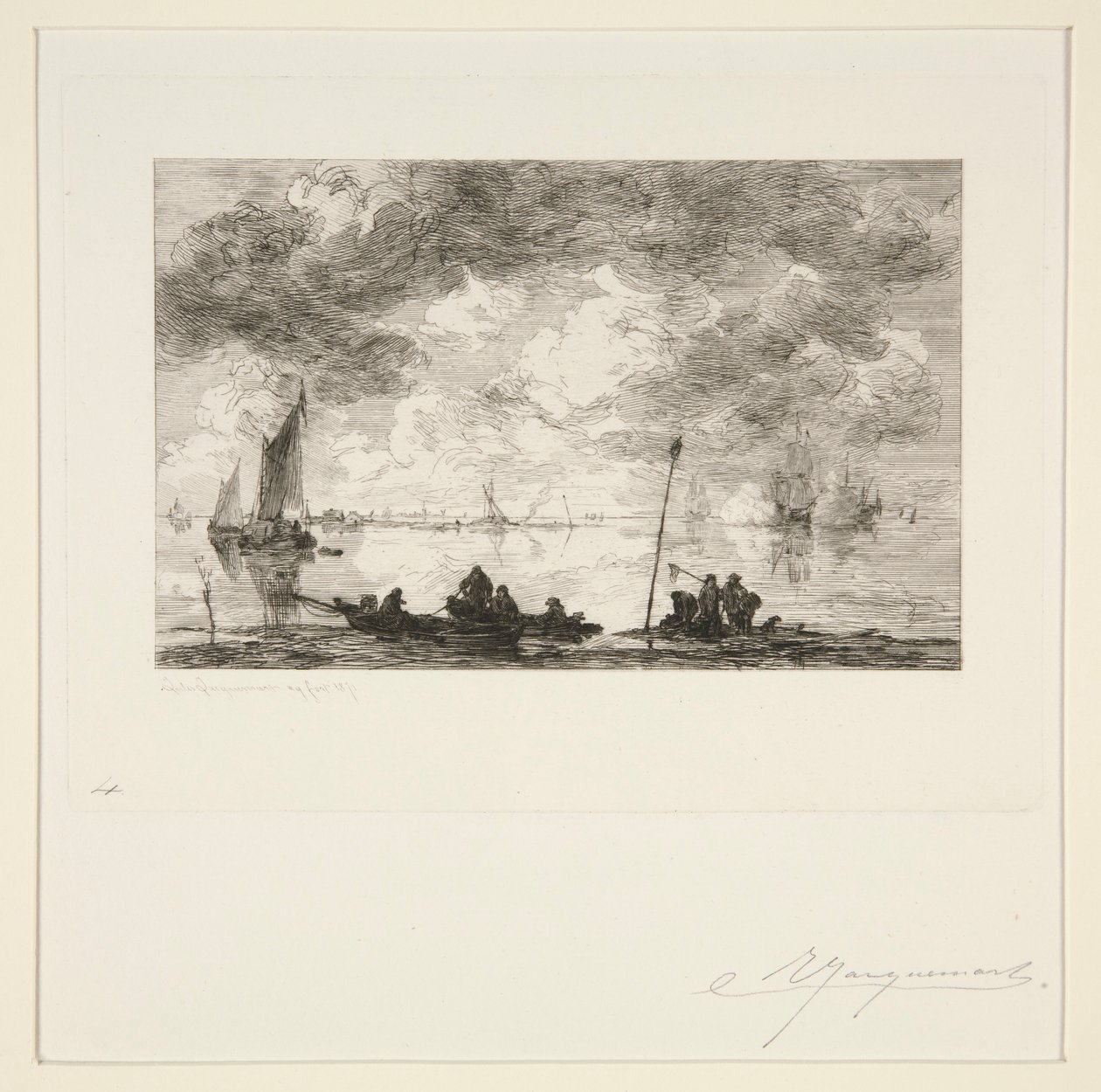 The Moerdyck by Jules Ferdinand Jacquemart