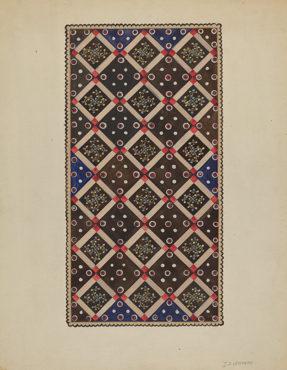 Button Rug by Jules Lefevere