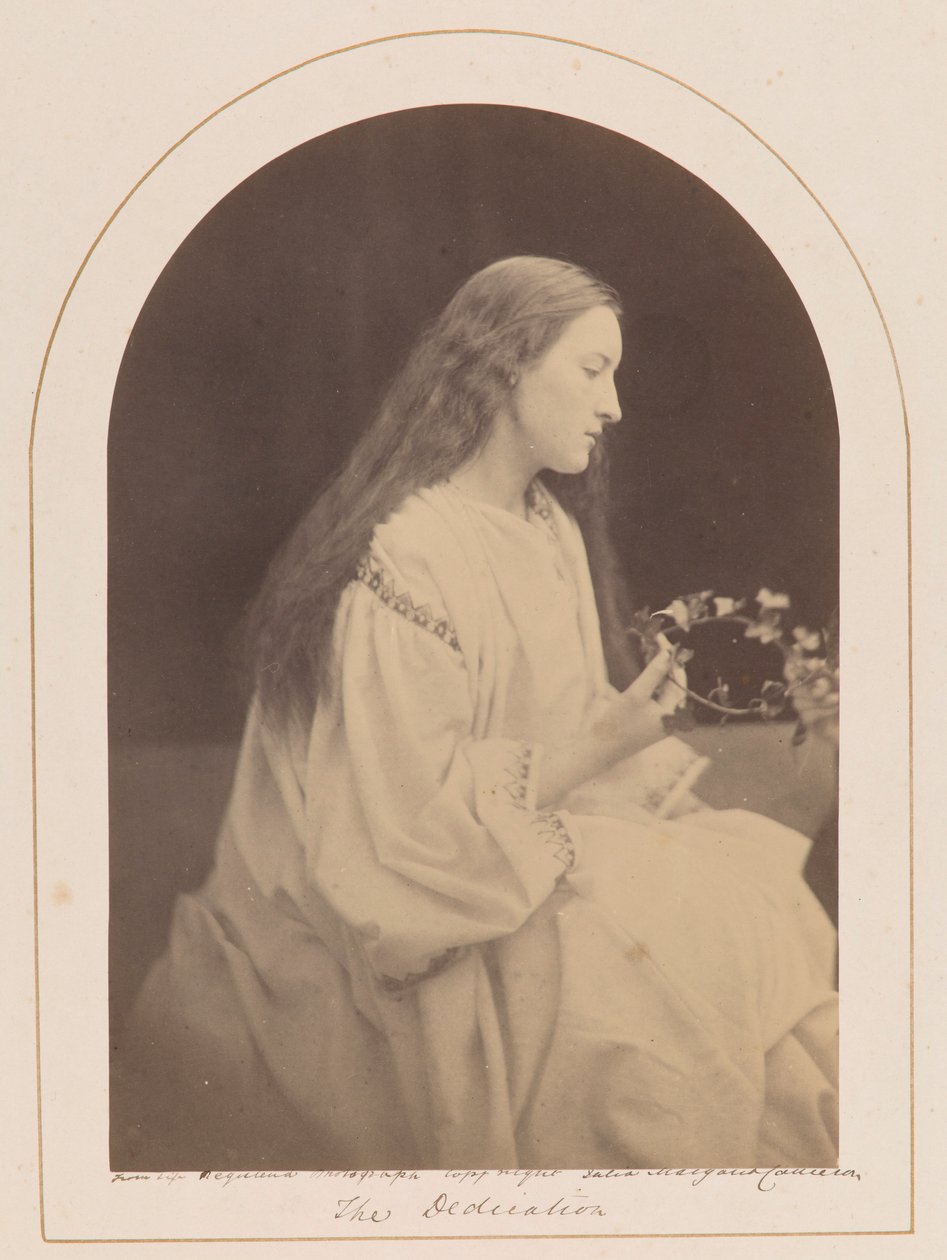 The Dedication [Hattie Campbell] by Julia Margaret Cameron