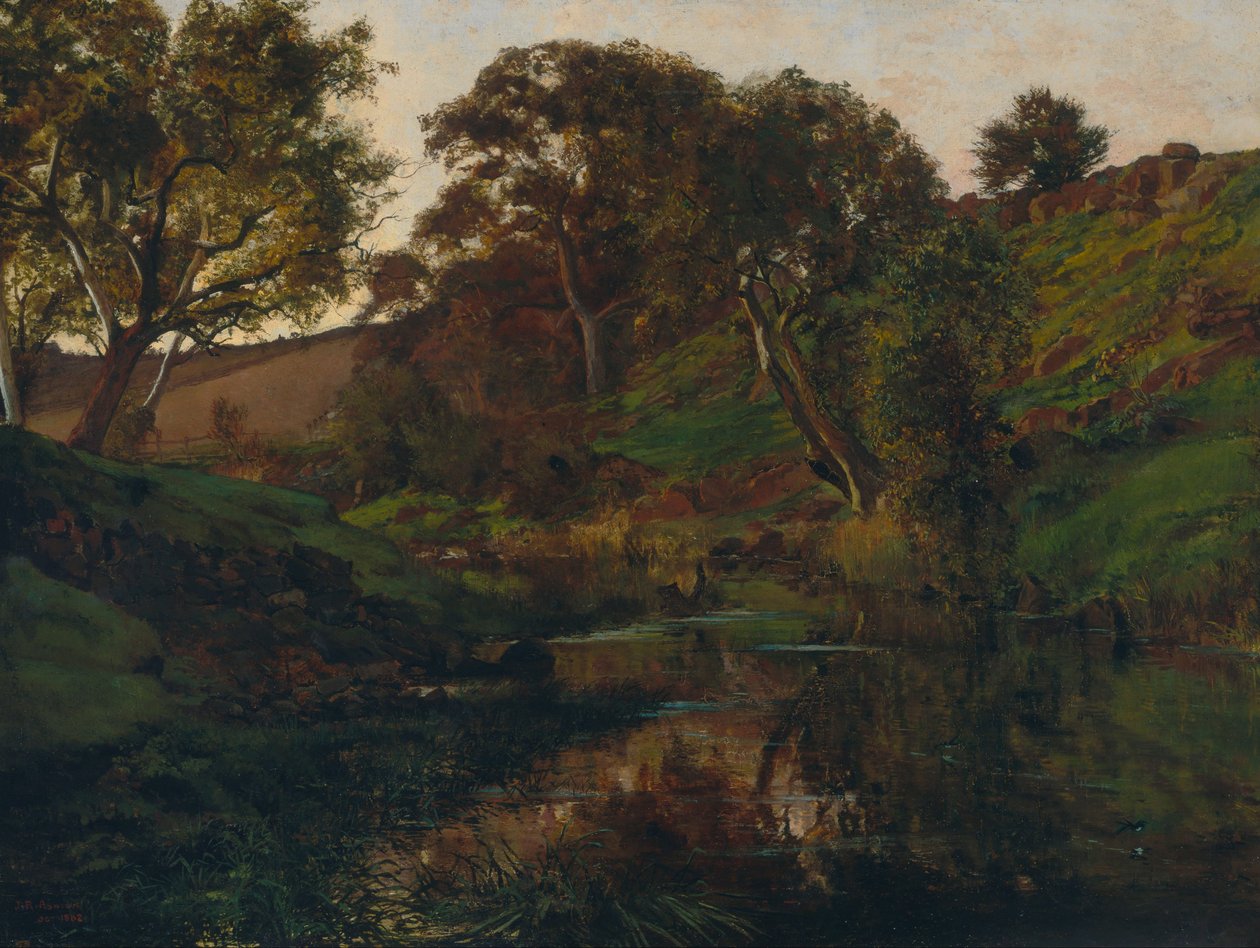 Evening, Merri Creek by Julian Rossi Ashton