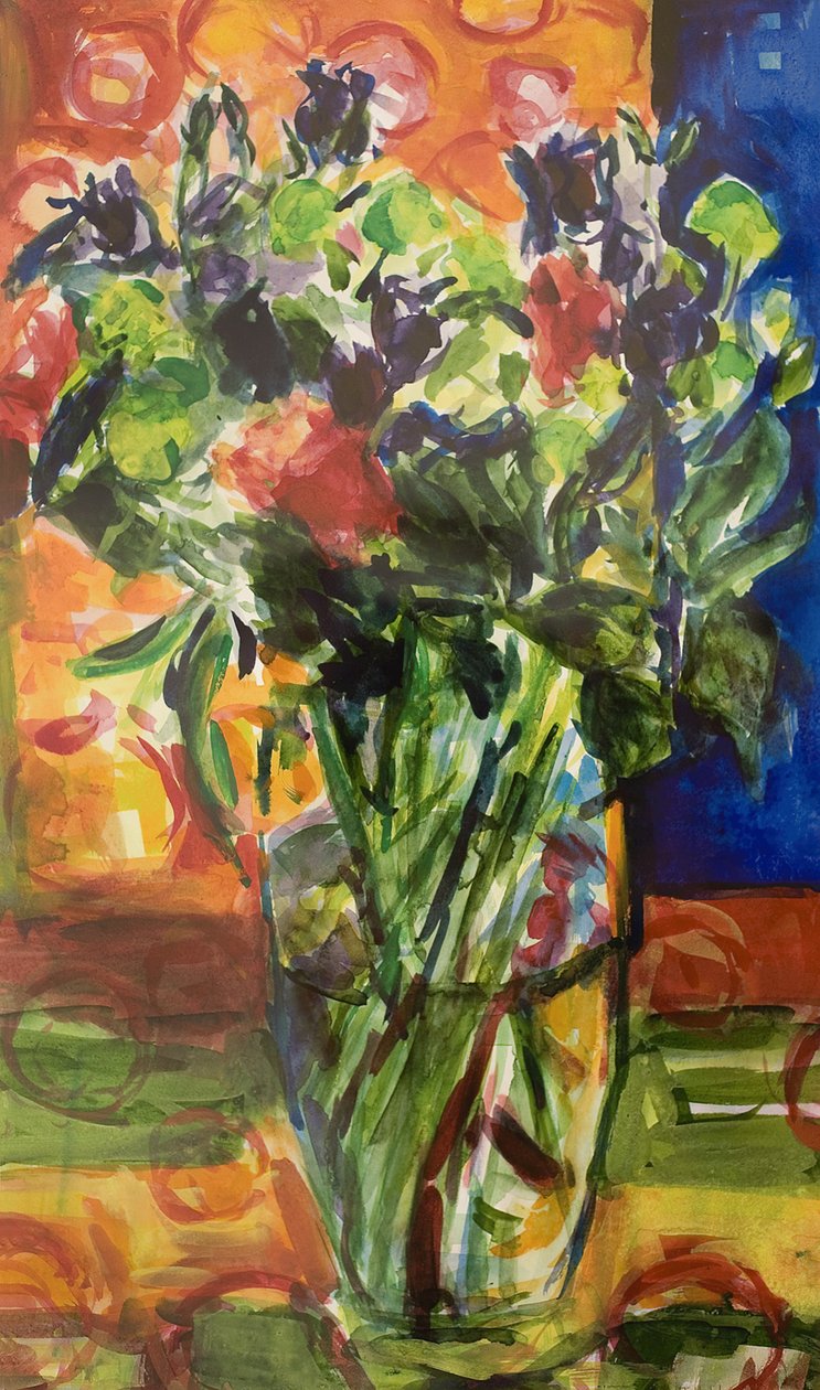 Pattern and Flowers by Julie Held