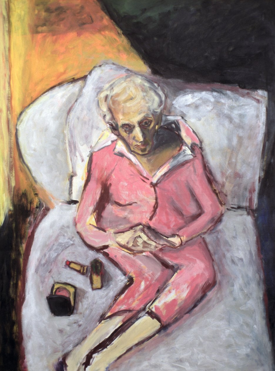 Woman with Lipstick by Julie Held