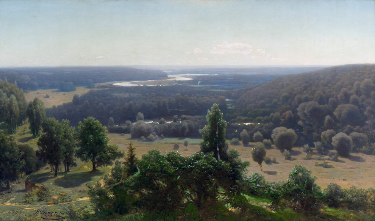 The Gauja Valley by Julijs Feders