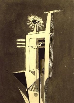 Screaming Figure, The Prophet, 1941 by Julio Gonzalez