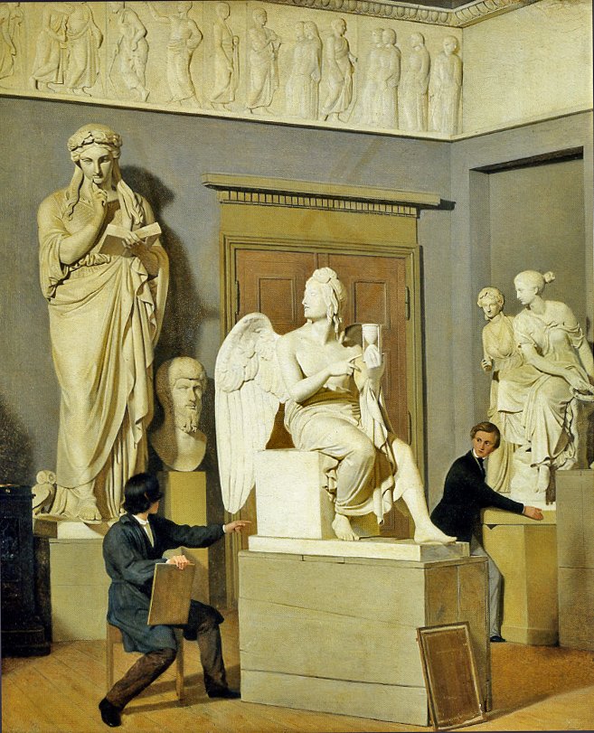 From the Academy of Fine Arts Figure Room by Julius Exner