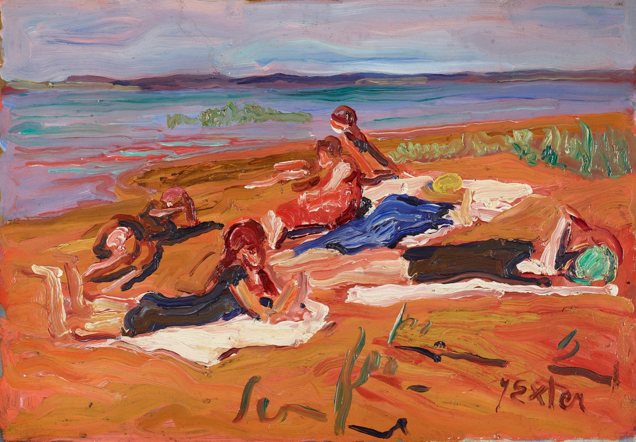 Sunbath by Julius Exter