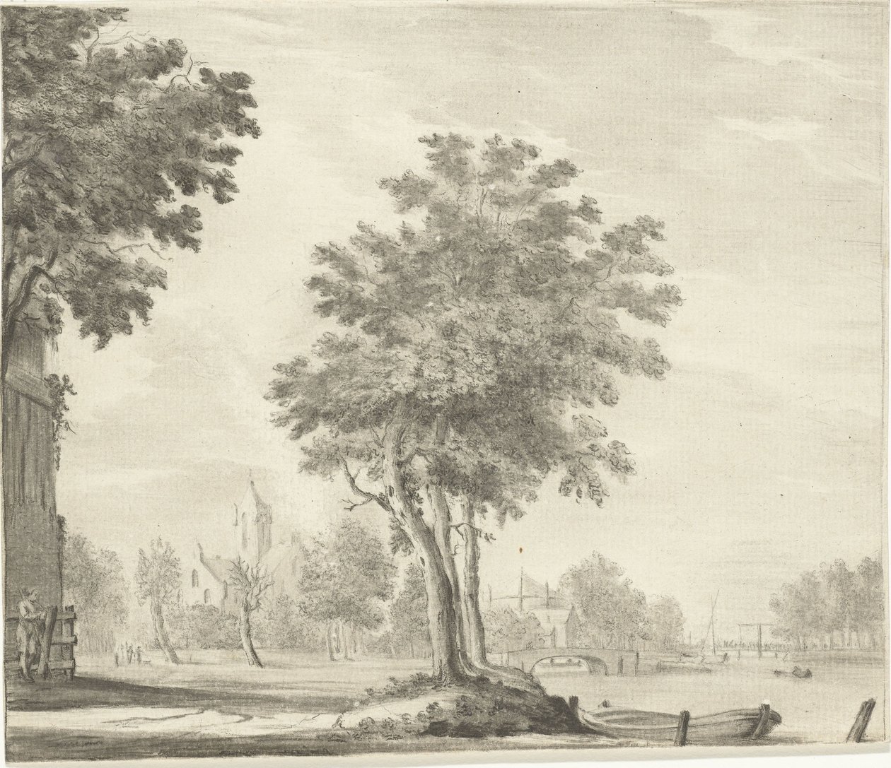 View of a Village by Jurriaan Cootwijck