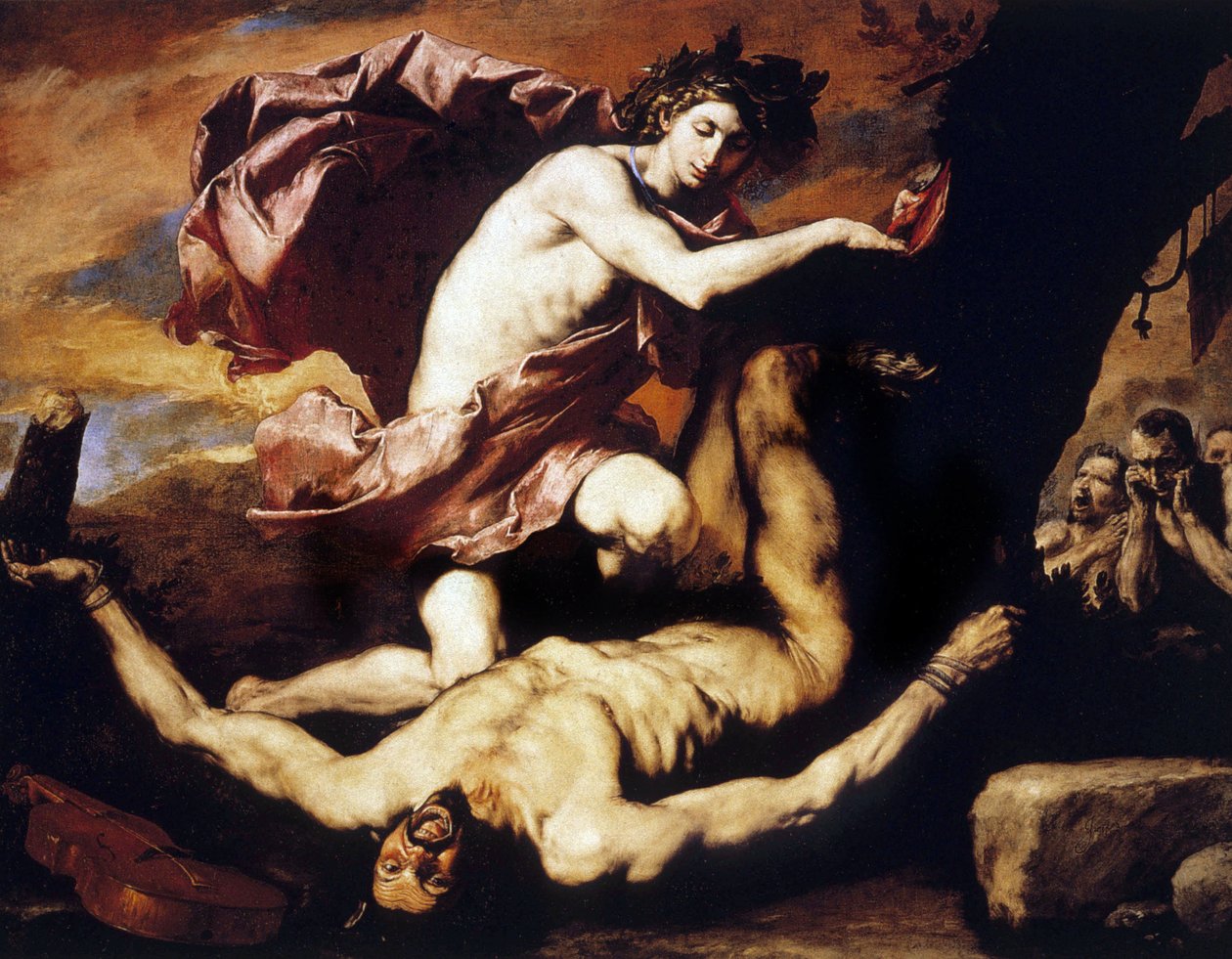 Apollo and Marsyas by Jusepe de Ribera