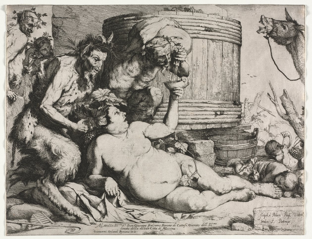 Silenus by Jusepe de Ribera