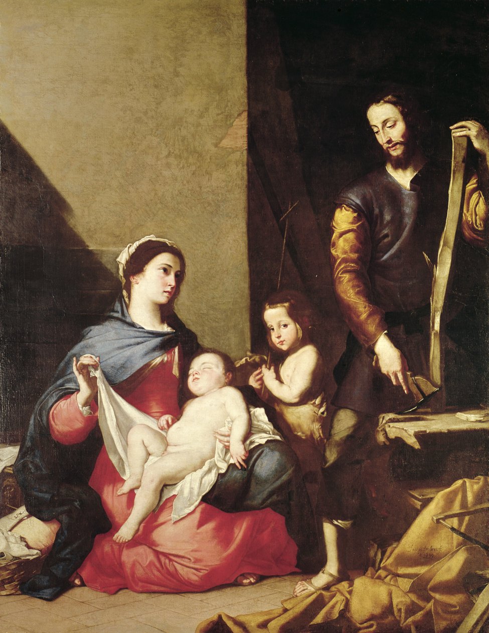 The Holy Family by Jusepe de Ribera