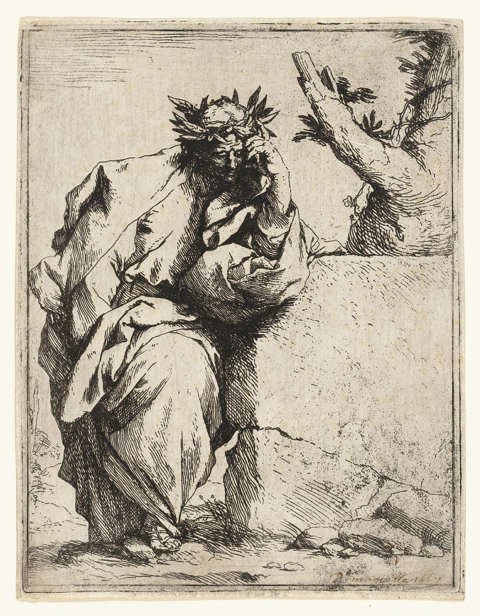 The Poet by Jusepe de Ribera