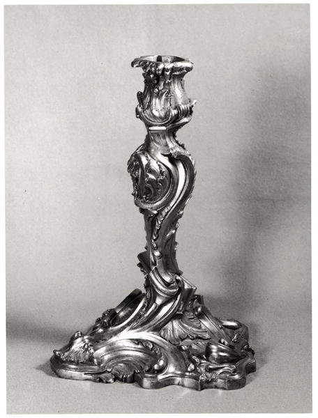 Model of a candlestick by Juste Aurèle Meissonnier