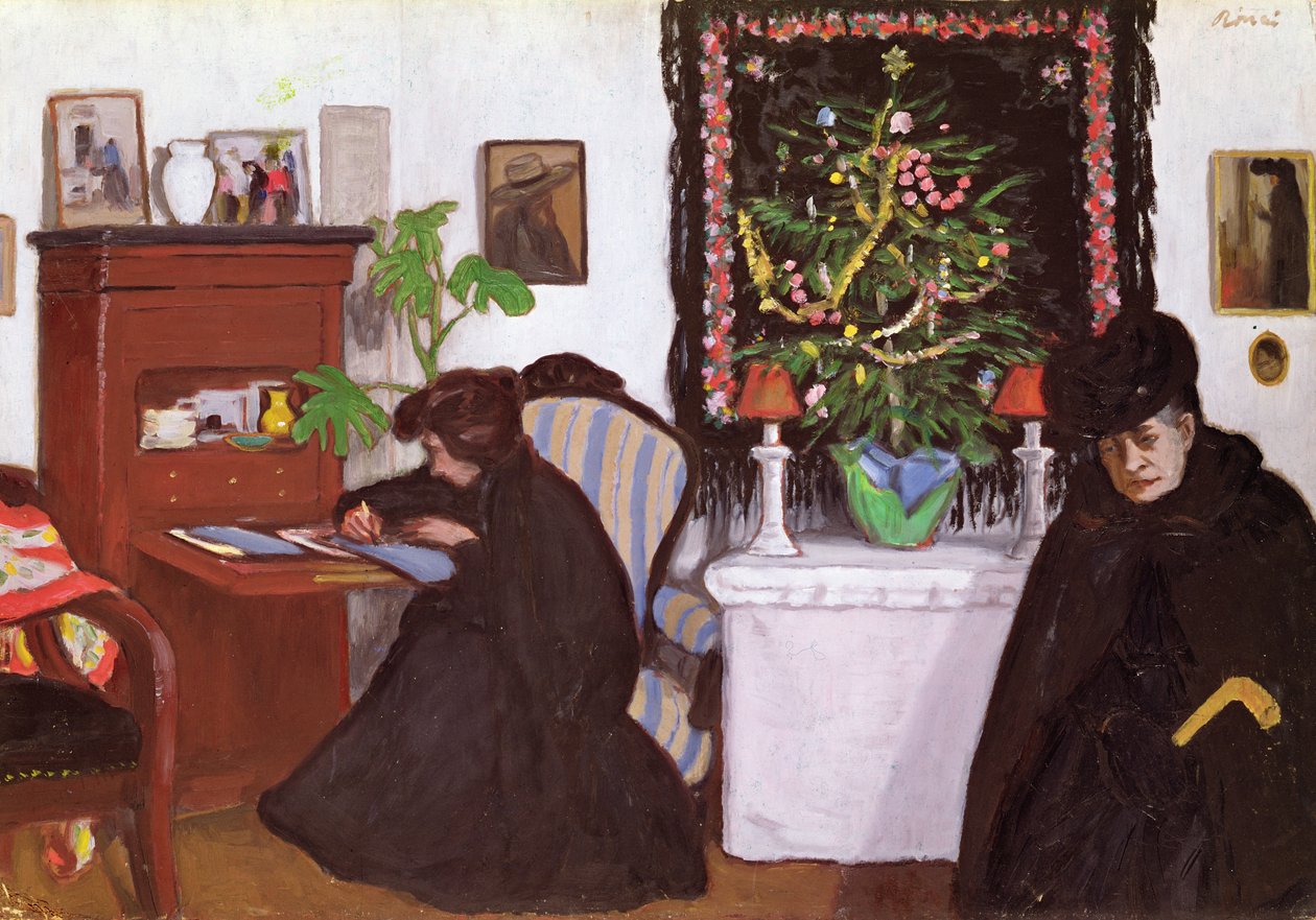 Christmas, 1903 by József Rippl Rónai