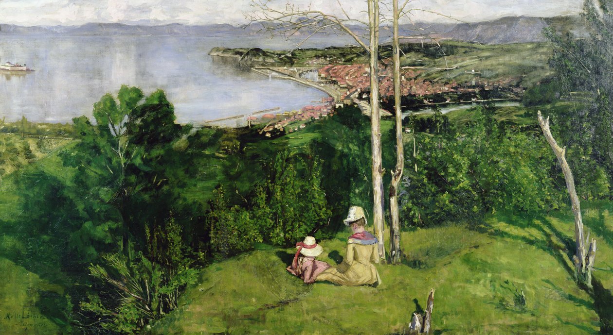 View over Trondheim by Kalle Lochen