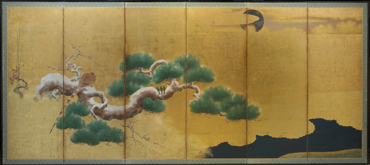 Pheasant and Pine by Kano Koi