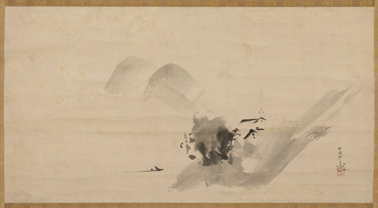 Landscape, Edo Period by Kanō Tan’yū