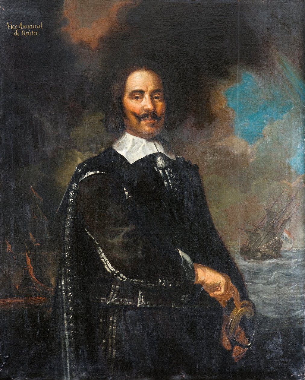 Vice Admiral de Ruyter by Karel van III Mander