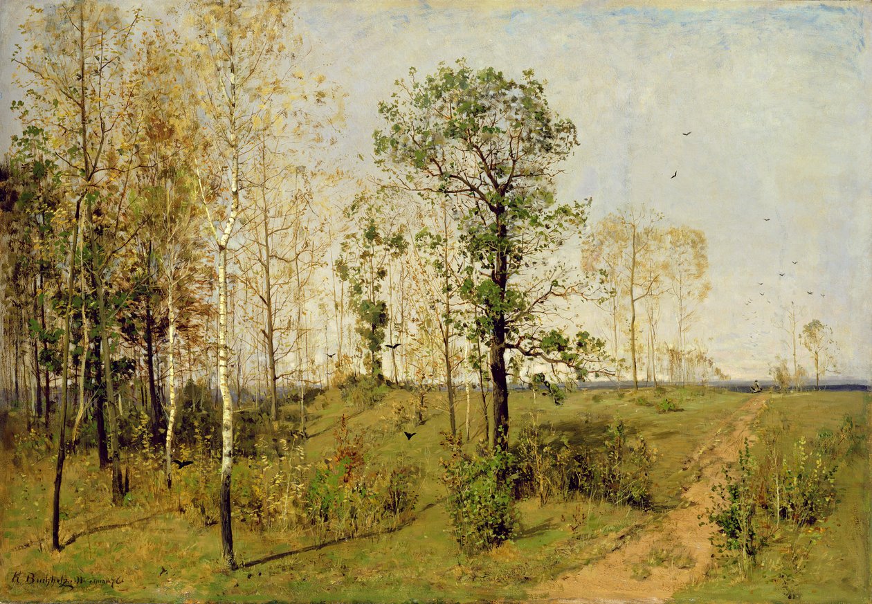 Early Spring at Weimar by Karl Buchholz