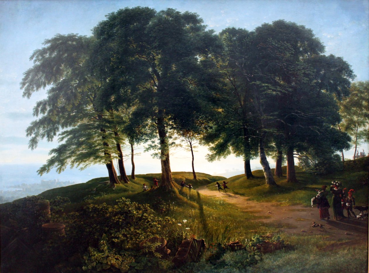 Morning by Karl Friedrich Schinkel