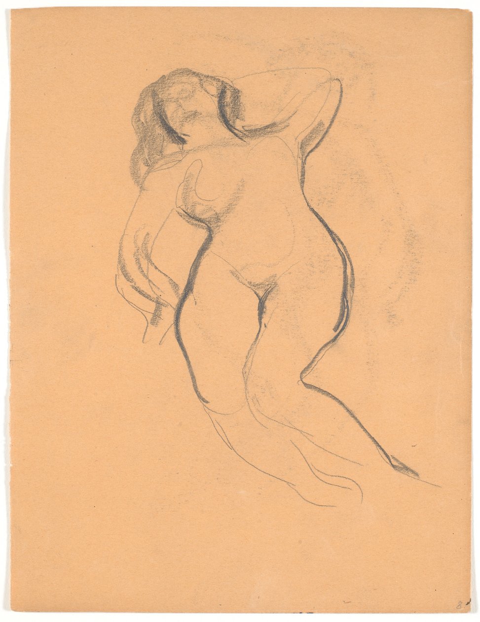 Reclining Female Model by Karl Isakson