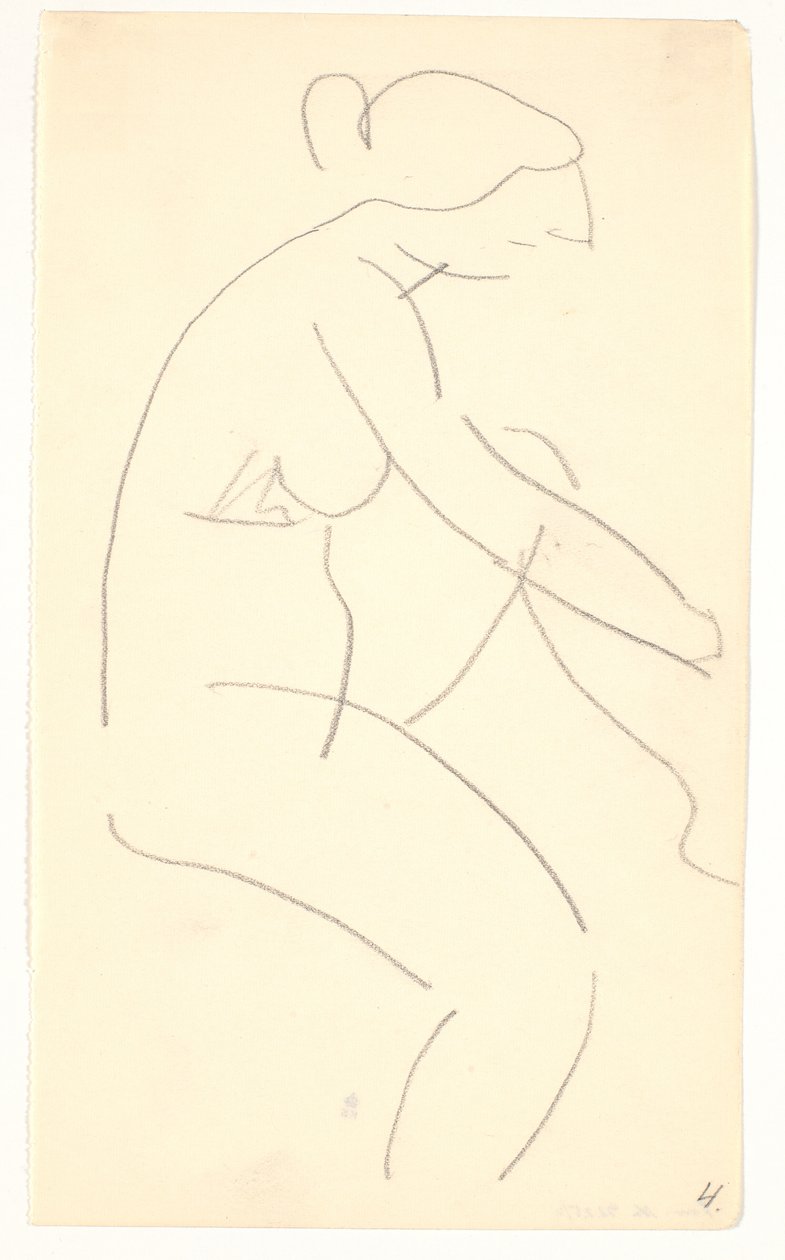 Seated Model by Karl Isakson